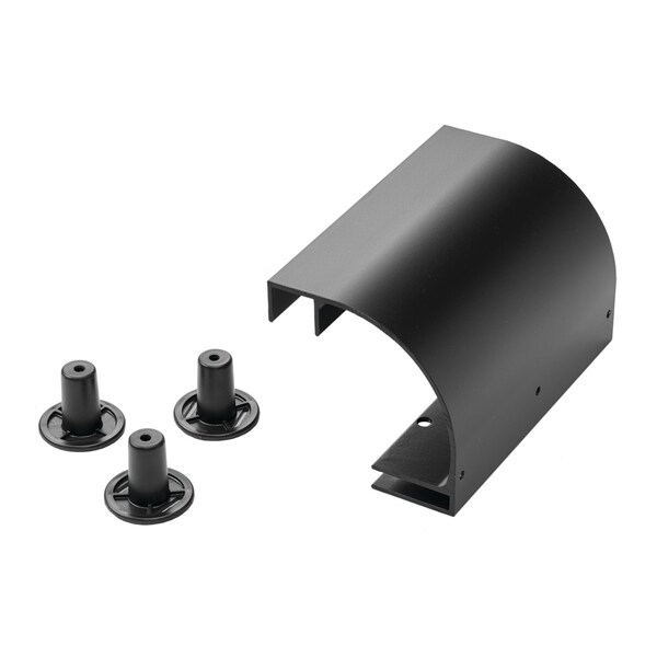 Stringer Radius Drop Kit, Gray, Aluminum