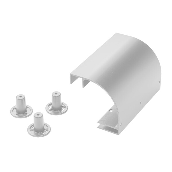Stringer Radius Drop Kit, White, Steel