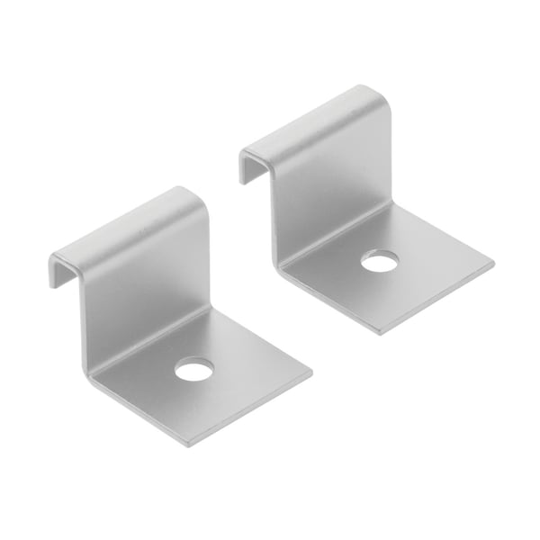 Vertical Wall Bracket, White, Steel