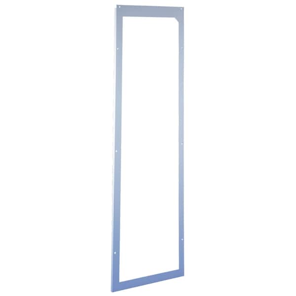Side Door Adapters, fits 1600x600mm, Lt Gray, Steel