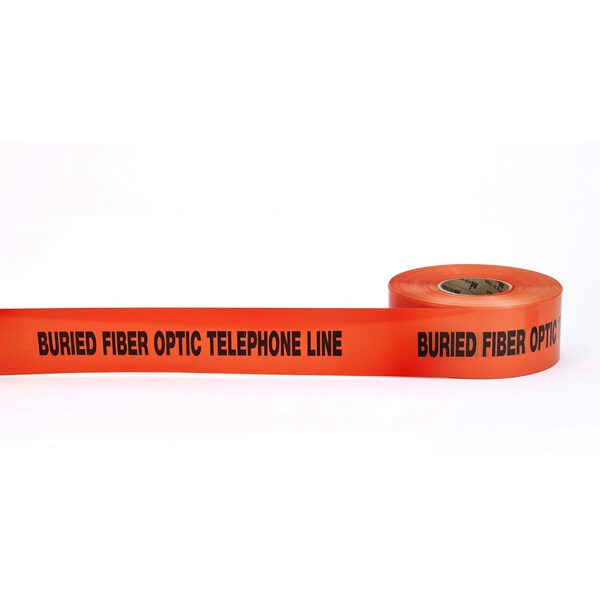 3" X 1000' Non Det Tele/Fiberoptic Org 2Pk
