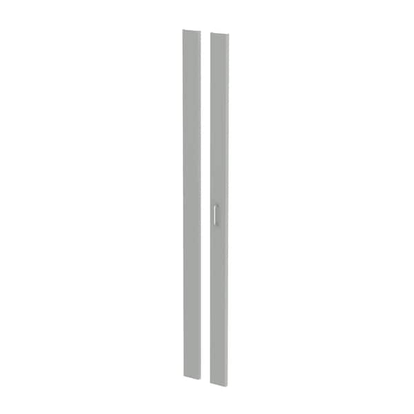 Filler Panel Kit, fits P-SF_Frames, Lt Gray, Steel