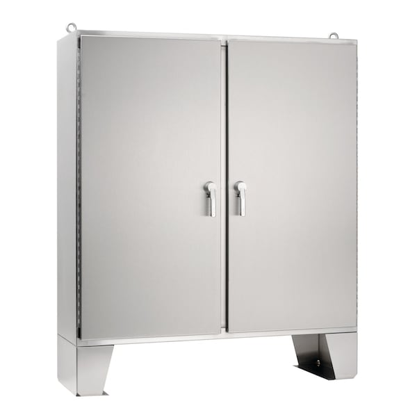 Two-Door with 3-Point Latches, Type 4X, 62.062 x60.062 x18.062, SS Typ