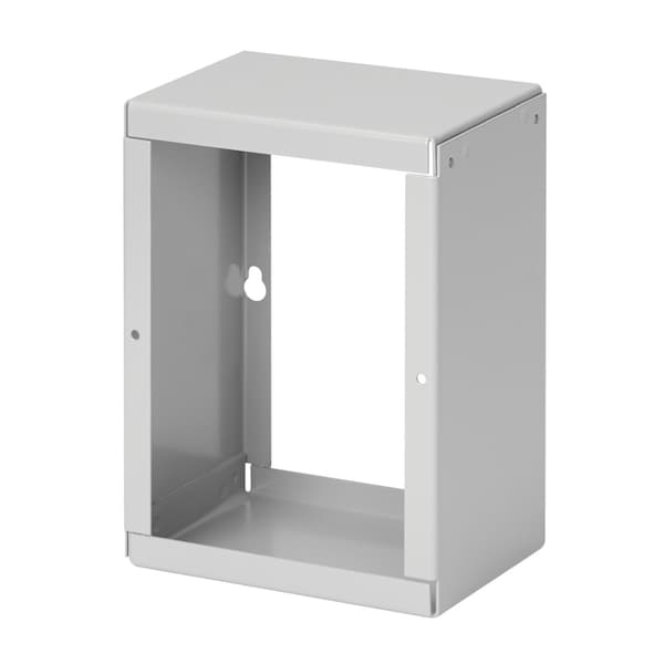 Screw-Cover Pull Box Extender, Type 1, fits 8.00x6.00, Galvanized, Ste