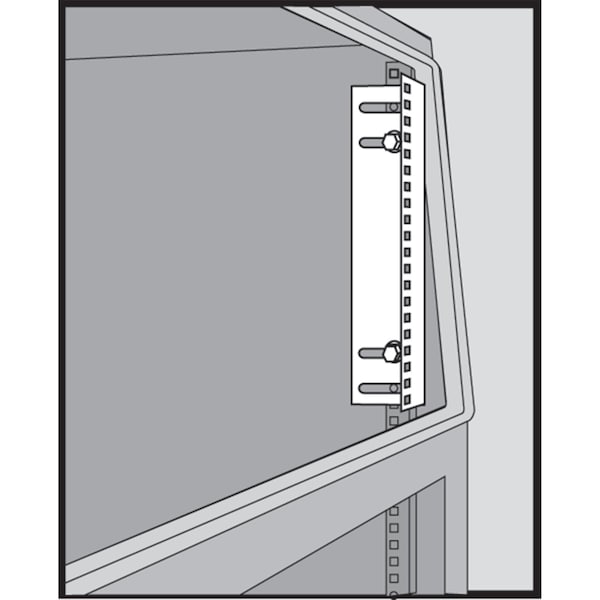 Rack Angles for Sloped Fronts, 9U fits P