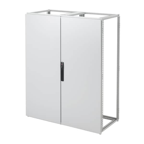 PROLINE Overlapping Doors, fits 1200x1200mm, Lt Gray, Steel