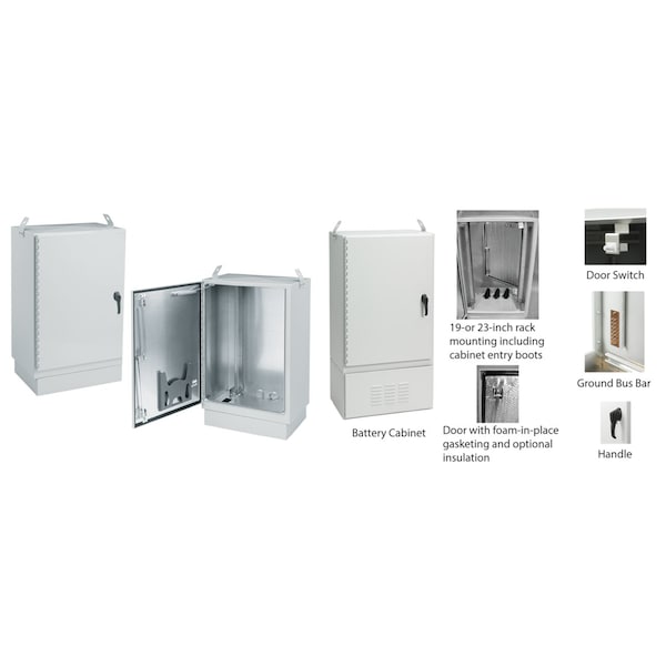 FTTX Fiber Optic Cabinet Package, Type 4