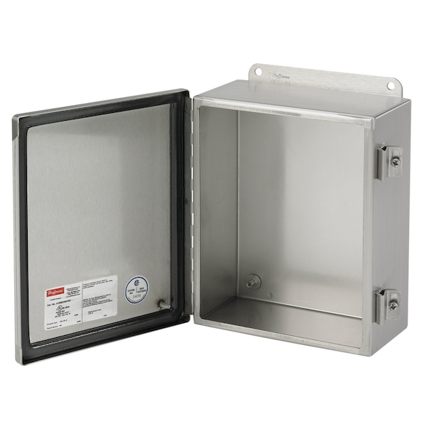 Continuous-Hinge, w/Clamps, Type 4X, 6