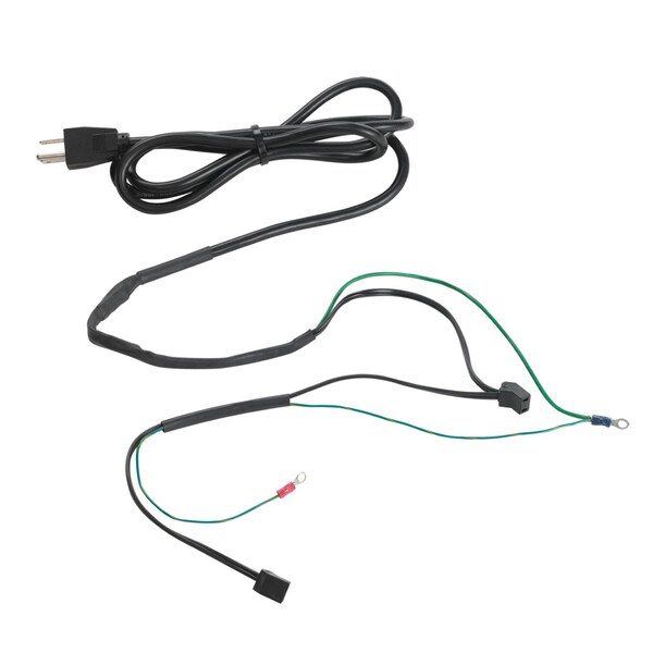 Fan Cords with Inline Thermostat, Black