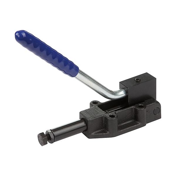 Push-Pull Clamp, Reversible Handle, Heavy Version, F1=12100, F2=50000, Steel Phosphated, 254 MM Base