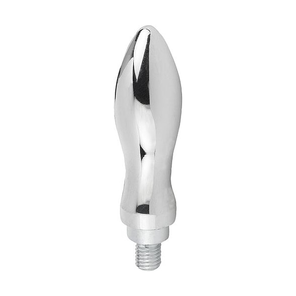 Machine Handle Revolving, DIN 98, Form: E Aluminum, Comp: Steel, L1=54.5 mm, D= M6