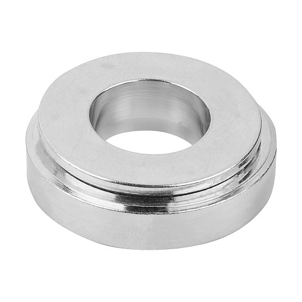 Spherical Washer, Fits Bolt Size 36 mm Steel, Passivated Finish