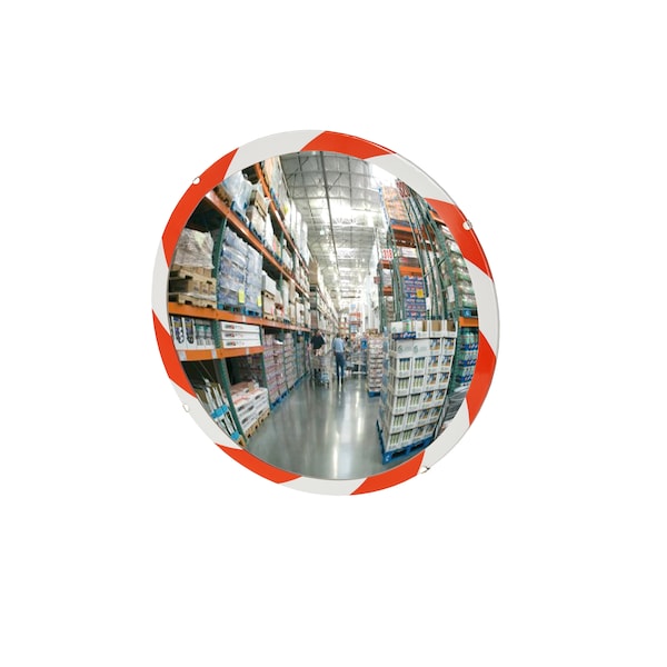 Mirror, Convex, Hi Vis, Indoor, 30"