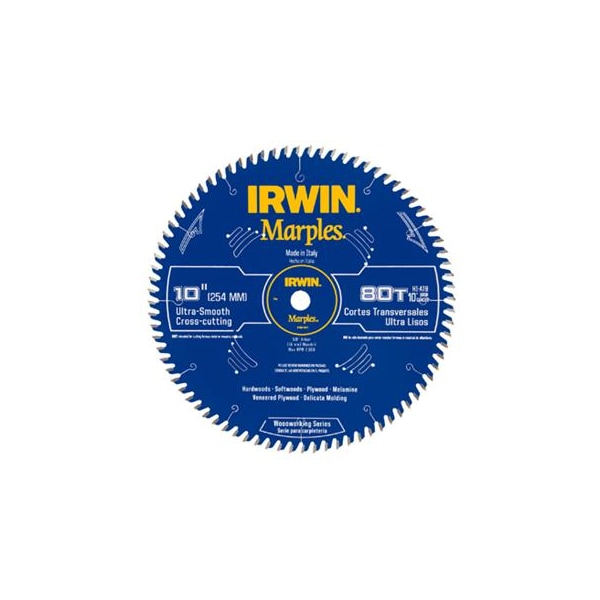 10", 24-Teeth Laser Cut Circular Saw Blade, PK3