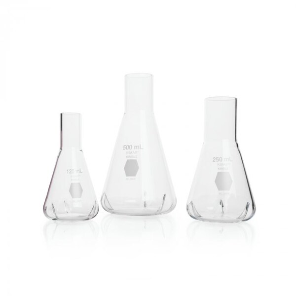 Shake Flask, 2000mL, Clear, PK6