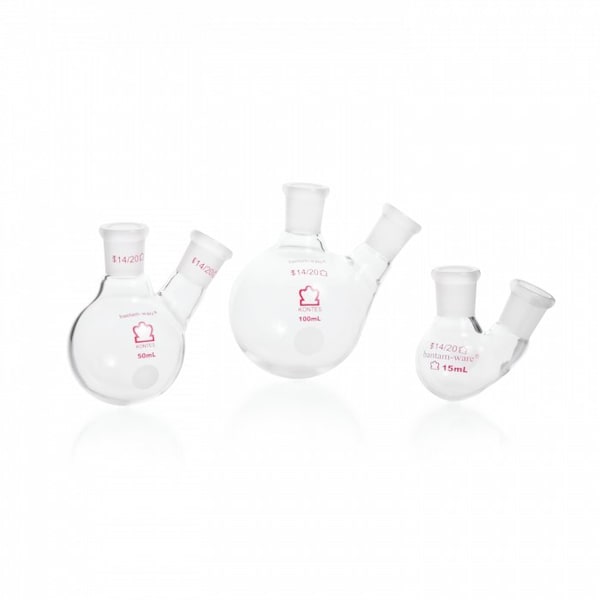 Flask, RB, Angled 2 Neck 1000 mL 29/42 2