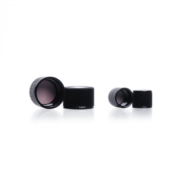 Cap, Black, Round, PK225
