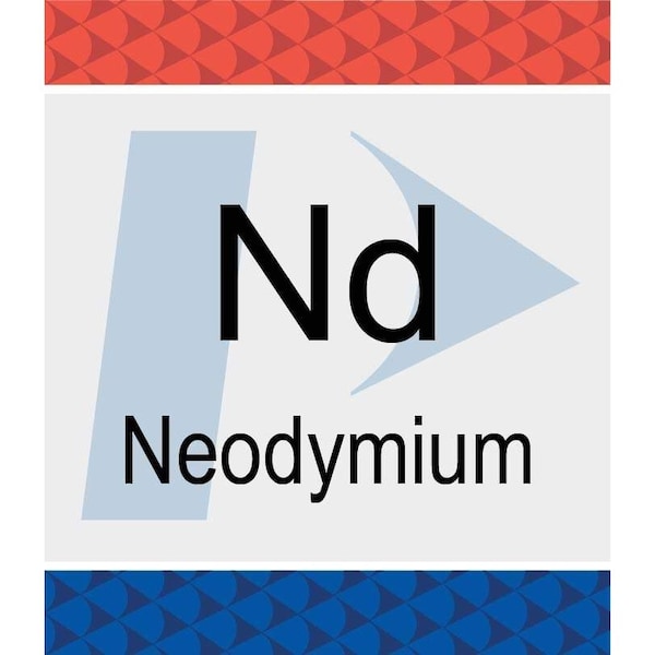 Neodymium standard, 1000 ppm/2 perc