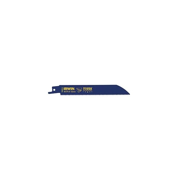 6 in x 24 TPI Reciprocating Saw Blade, IRWIN, 1 PK