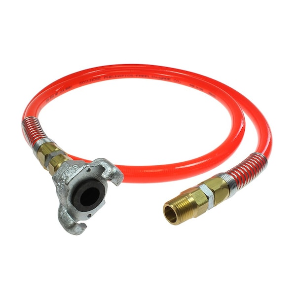 Durawhip 1/2" ID x 10' 1/2" MPT & Universal Coupler