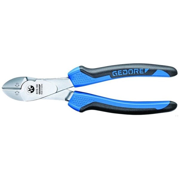 Power Diagonal Cutter, 5-1/2", Handle Type: 2-Component
