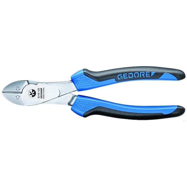 Power Diagonal Cutter, 7", Handle Type: 2-Component