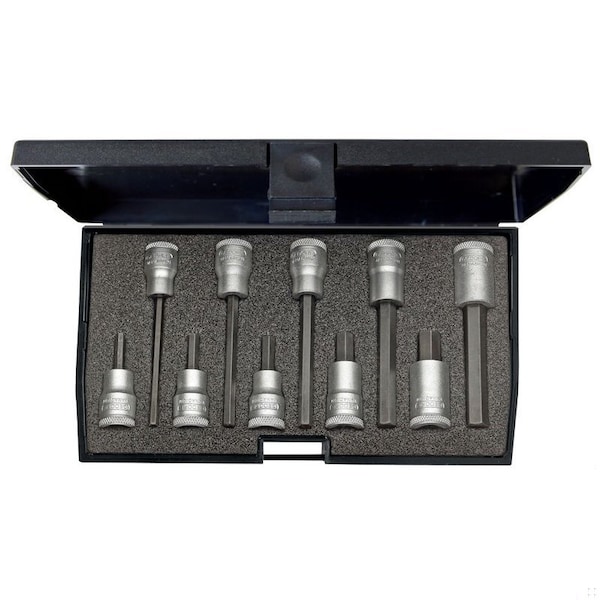 Screwdriver Bit Socket Set, 3/8", 10 pcs.
