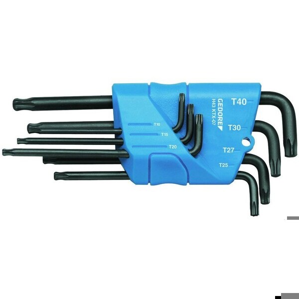 Socket Key Set, Torx(R), 7 pcs