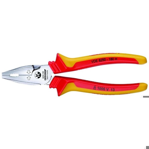 Ins. Power Combination Pliers, 6-1/4"