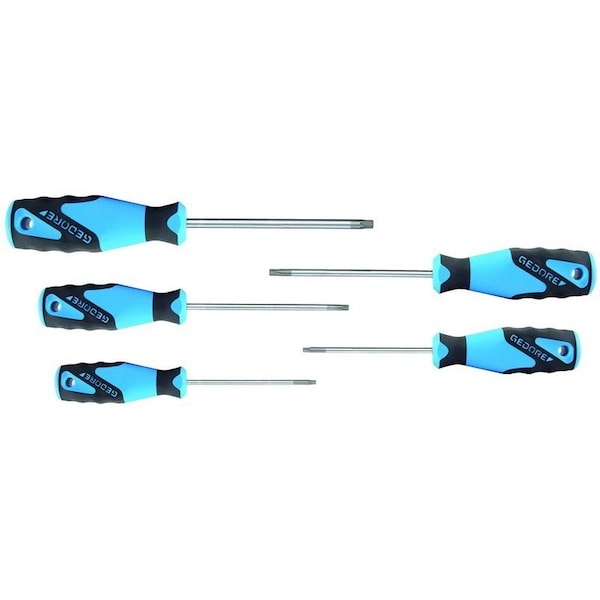 Screwdriver Set, 3C, 5 pcs., Torx T10-T30