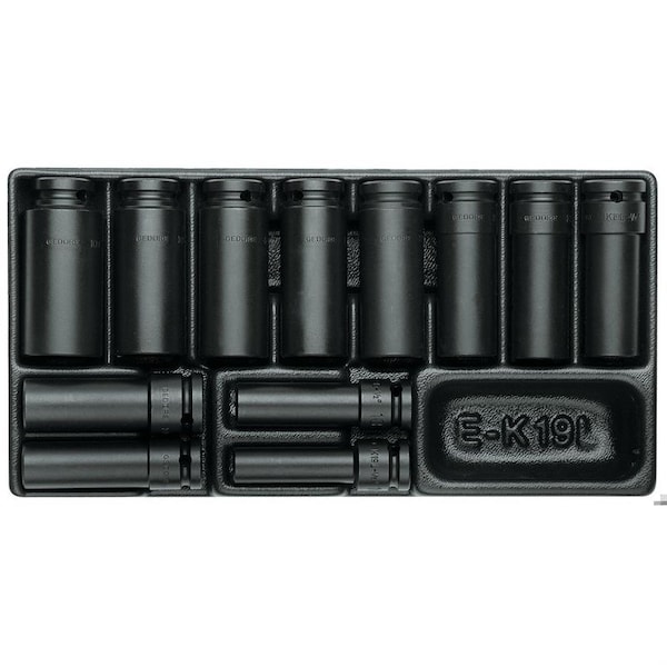 Set Impact Sockets, 1/2, 1640836