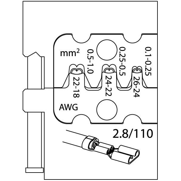 Module Inert, Flat Plugs, 2.8