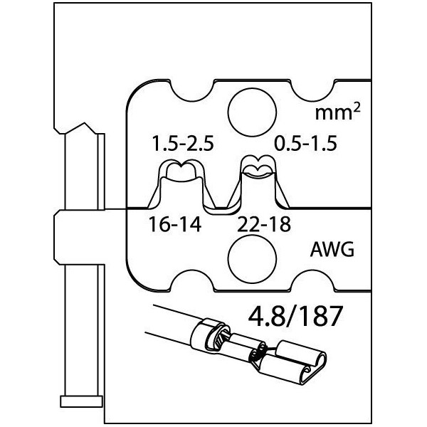 Module Inert, Flat Plugs, 4.8