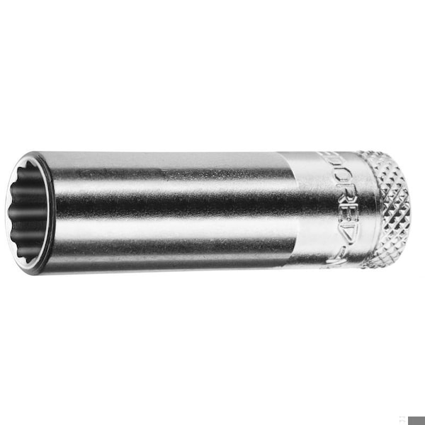 1/4" Square Drive, 1/2" SAE Socket, 12 Points, 1/4", Long UD Profile 1/2
