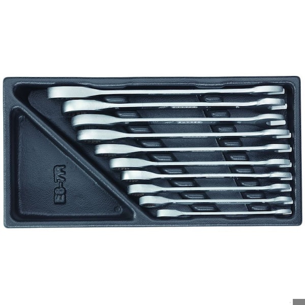Combination Ratchet Wrench Set, SAE or Metric: Metric
