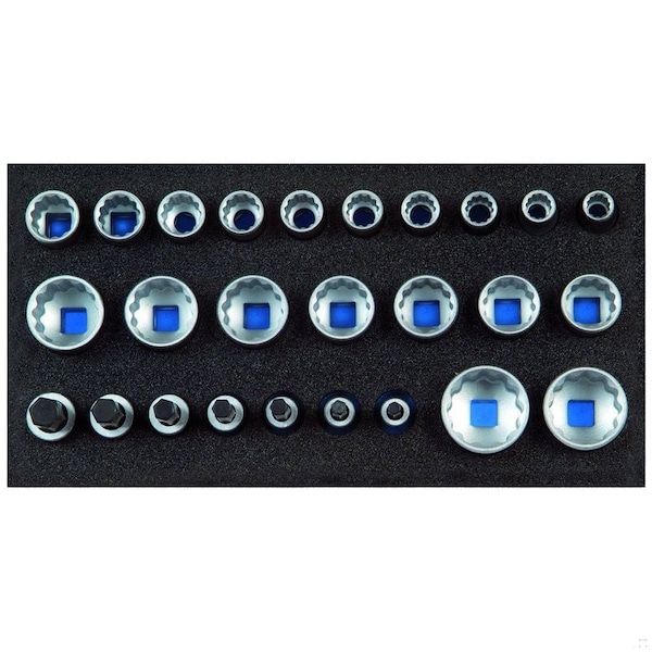 Socket Set, 1/2", UD Profile