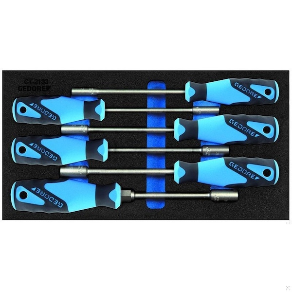 Socket Set, Metric, 6 pcs