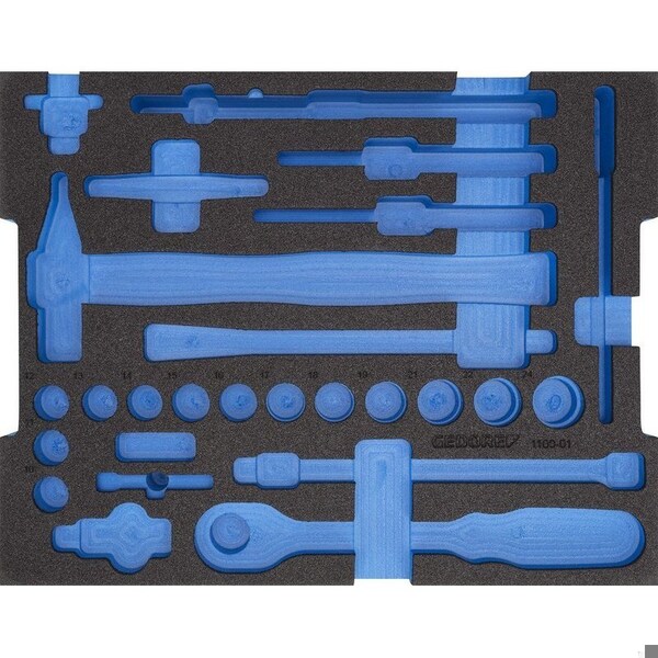 Foam Insert, 2/2 L-BOXX 136, Empty