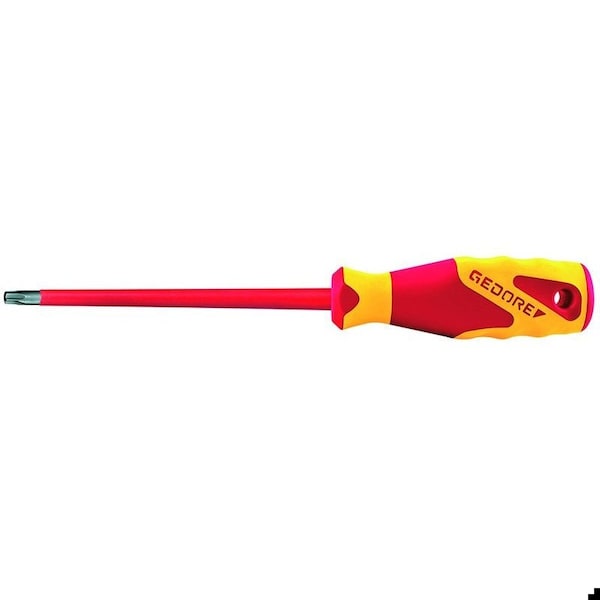 Insulated Screwdriver, Torx T30x8-1/3" Torx(R) T30