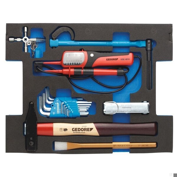 Assortment Installation, In 2/2 L-BOXX, SAE or Metric: Metric