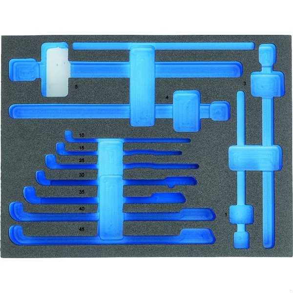 Foam Insert I-BOXX 72, Empty