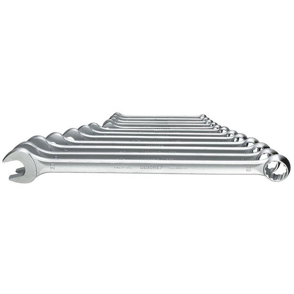 Combination Wrench Set, Long 10-32mm