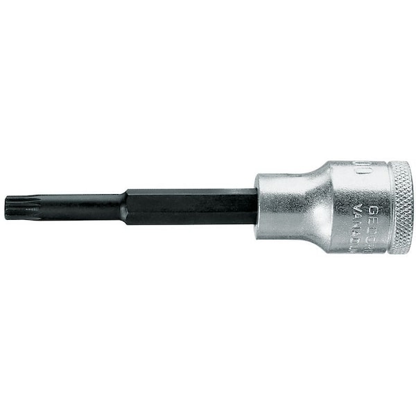 Screwdriver Bit Socket, 1/2", Long Xzn M10