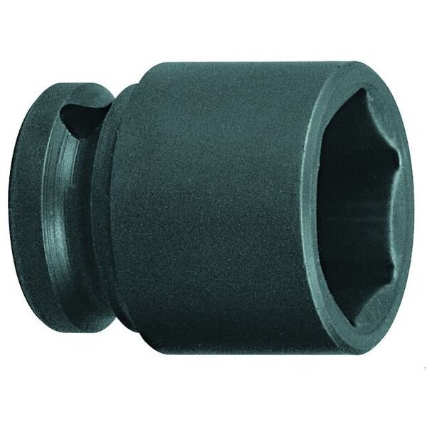 1/2" Square Drive Impact Socket Gun Metal, 1/2", Hex 32mm