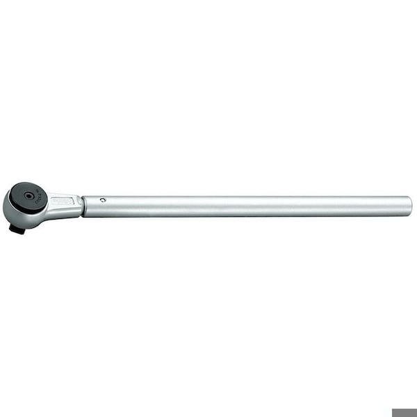 1" Drive 72 Geared Teeth Ratchet, Reversible, 1", 720mm, Chrome