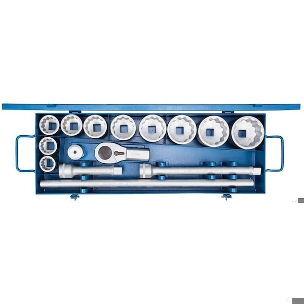 Socket Set, 1", 15 pcs. UD 36-80mm, 6181600