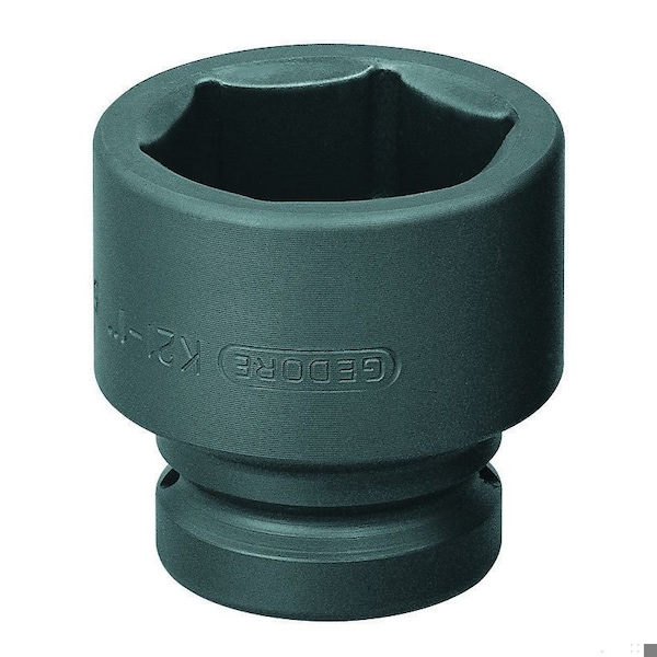 1" Square Drive Impact Socket Gun Metal, 1", 1.1/4