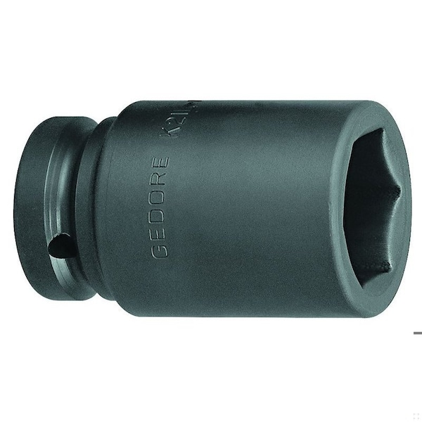 1" Square Drive Impact Socket Gun Metal, 1", Long 24mm