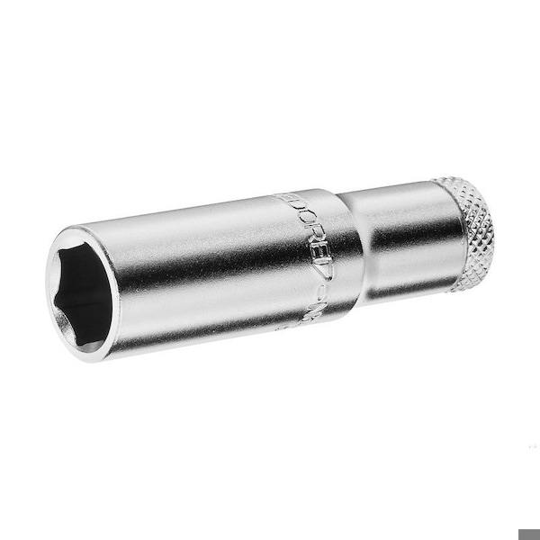 1/4" Square Drive, 10mm Metric Socket, 6 Points, 1/4", Long 10mm