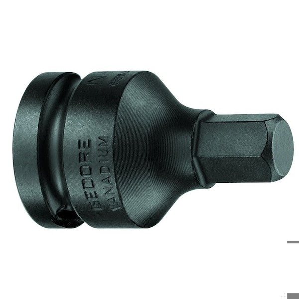 Impact Screwdriver Bit Socket, 1/2", 10mm
